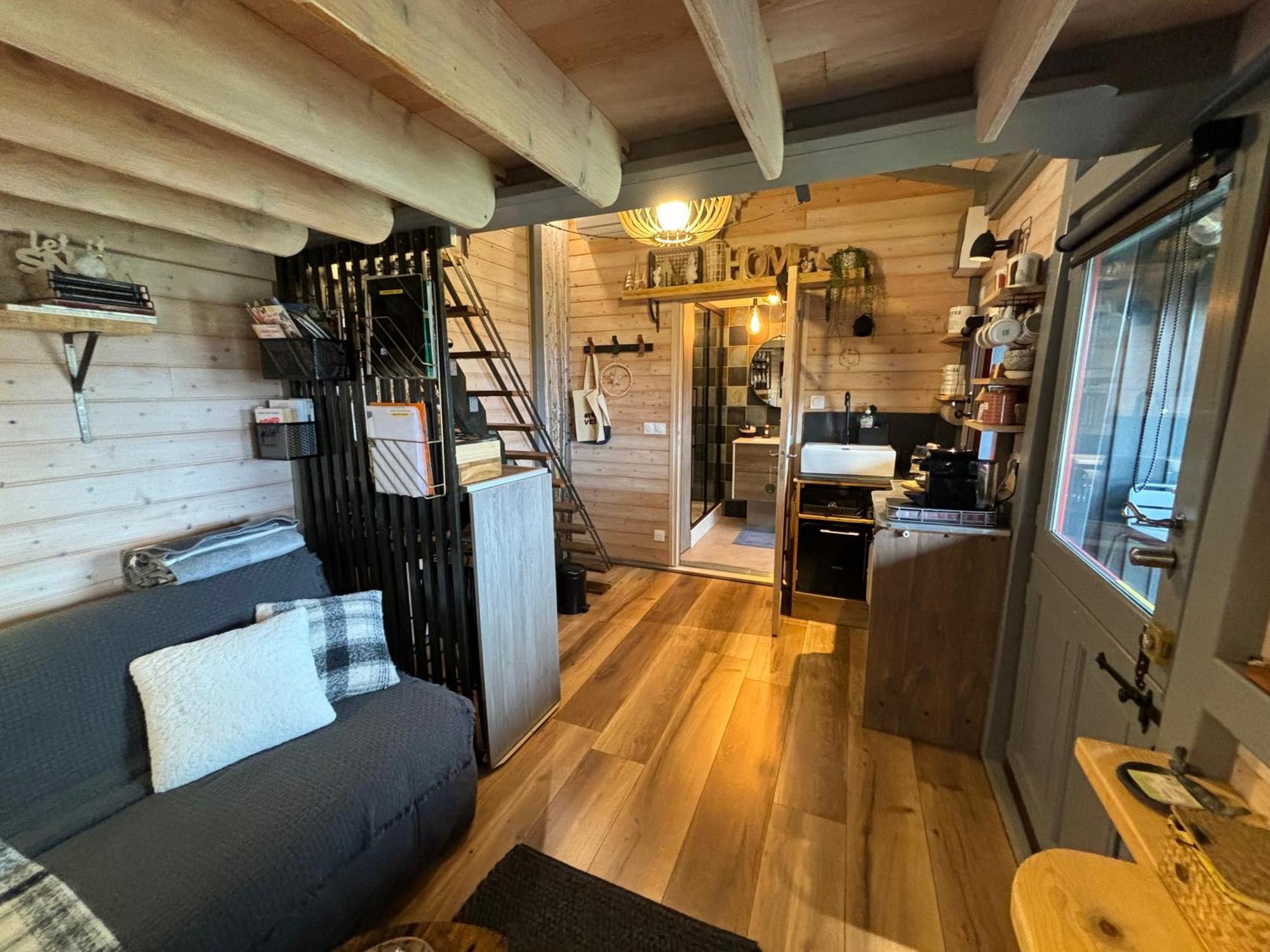 Hotel Tiny House Le Chalet Echenoz-la-Meline Exterior foto