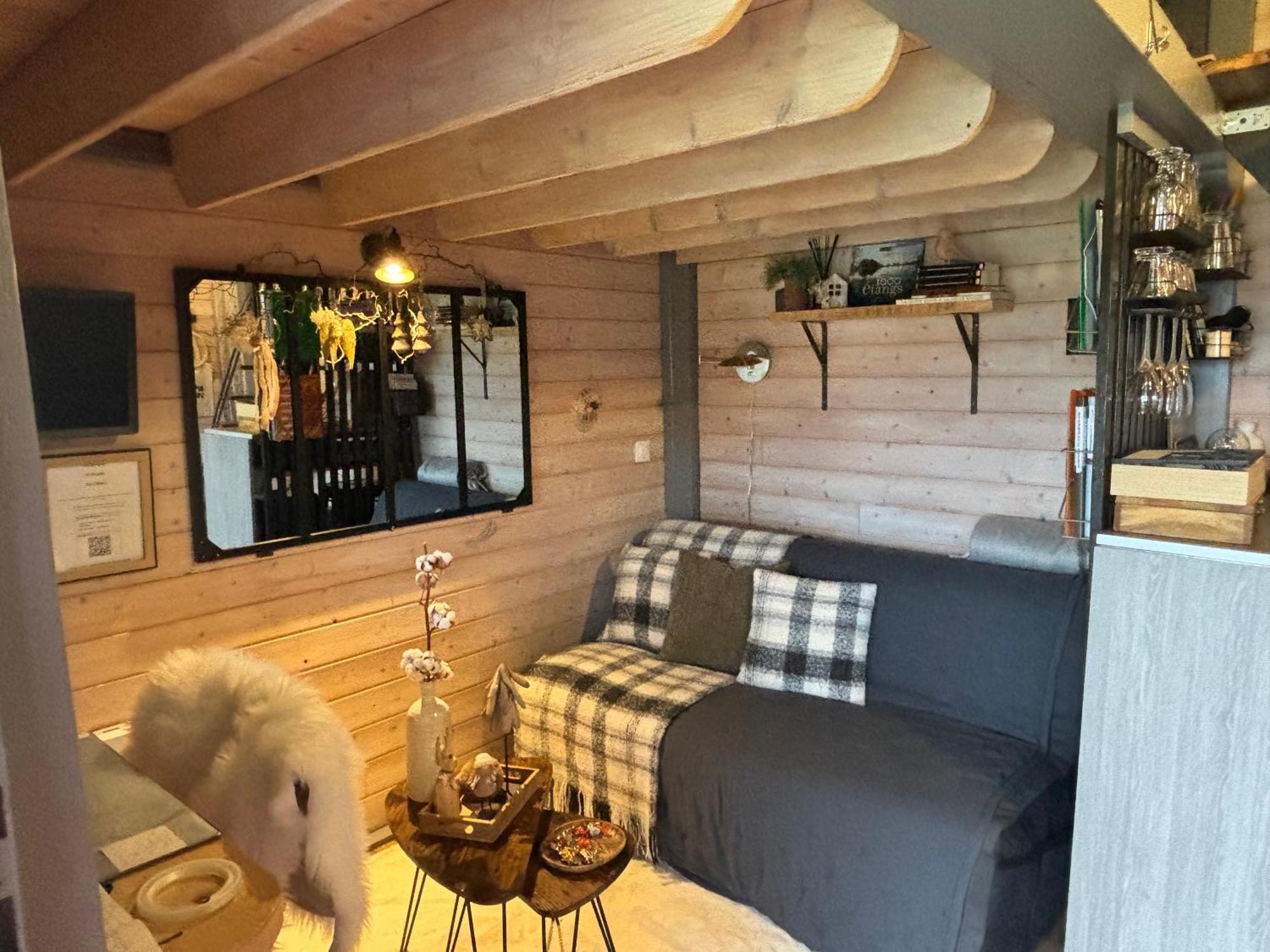 Tiny House Le Chalet Echenoz-la-Meline Exterior foto